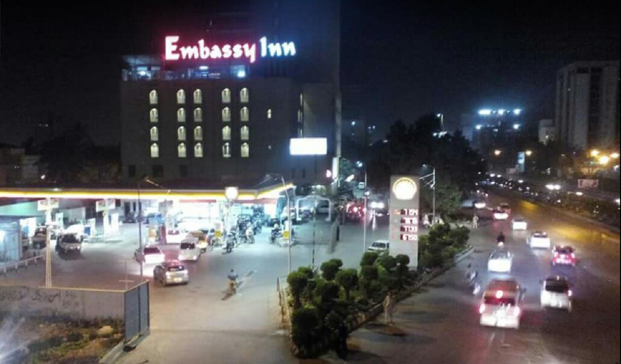 Embassy Inn, Karachi Exteriör bild