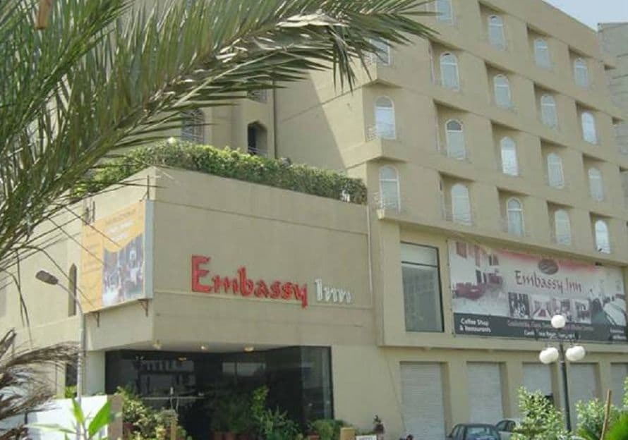 Embassy Inn, Karachi Exteriör bild